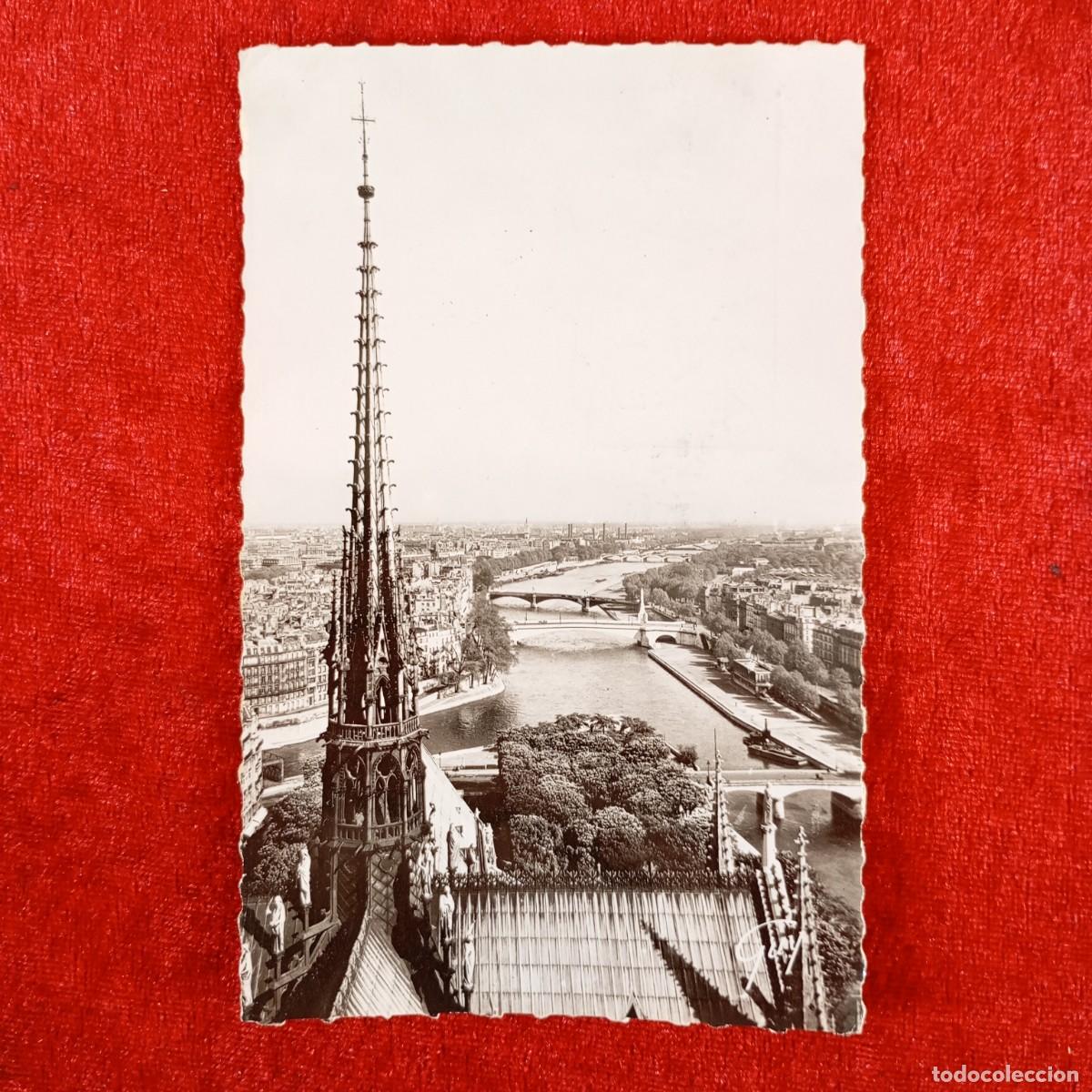 Postales: POSTAL - PARIS ET SES MERVEILLES - LA SEINE EN AMONT DE NOTRE DAME - 368 - RAR&Iacute;SIMA / 903