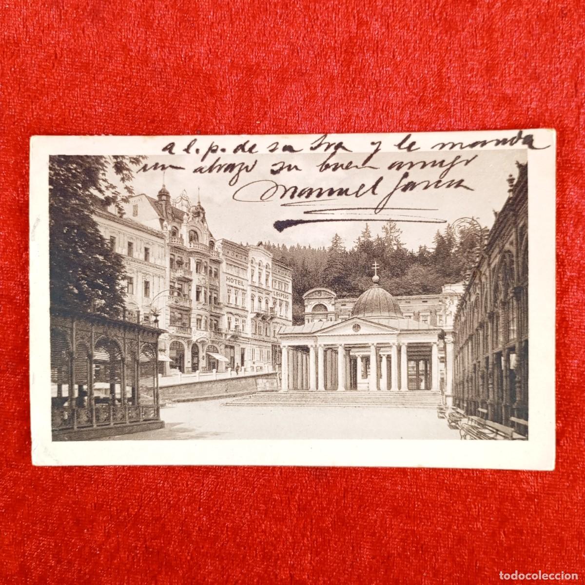 Postales: POSTAL - MARIENBAD - KREUZBRUNNEN - RAR&Iacute;SIMA / 933