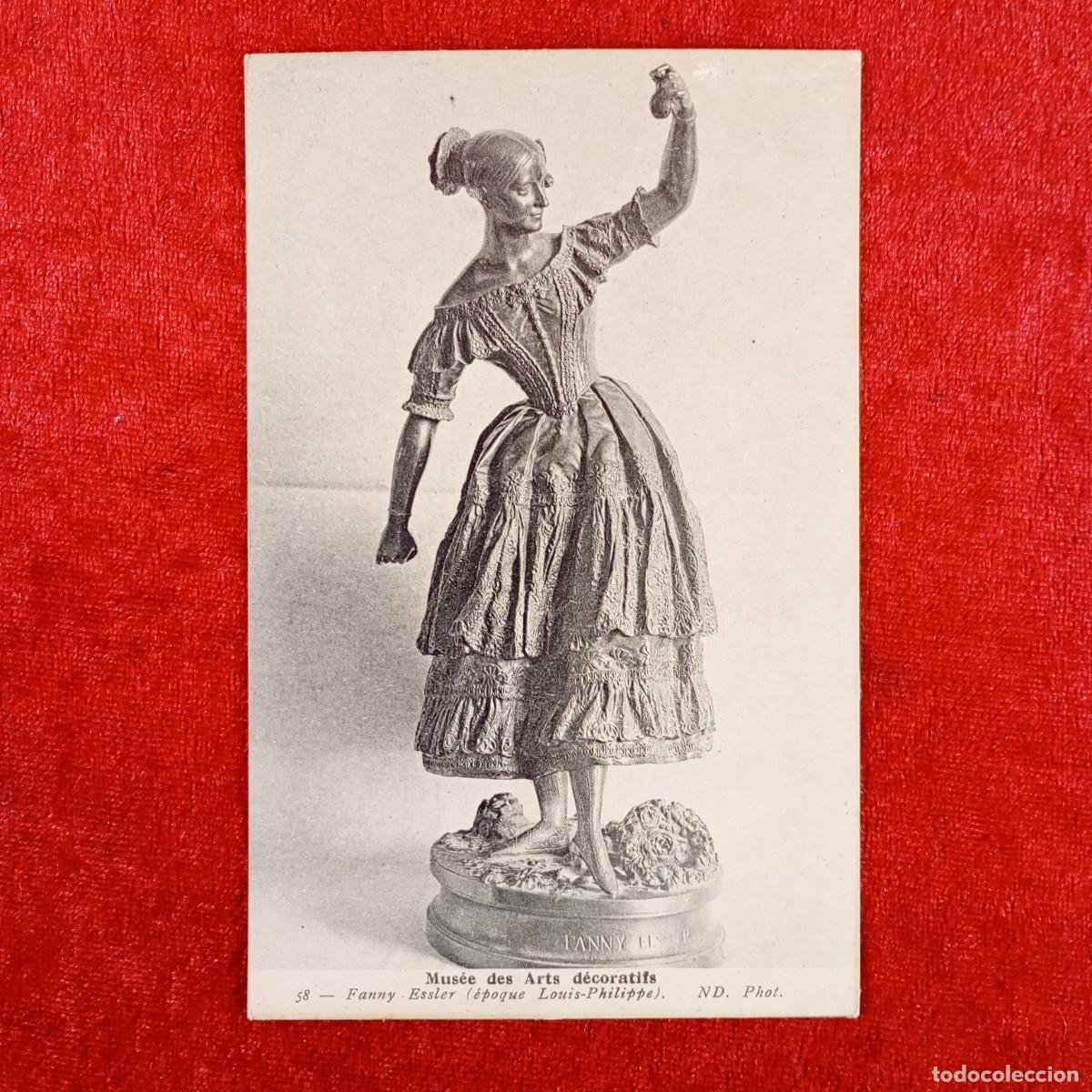 Postales: POSTAL - MUS&Eacute;E DES ARTS D&Eacute;CORATIFS - FANNY ESSLER - LOUS-PHILIPPE - 58 - RAR&Iacute;SIMA / 980