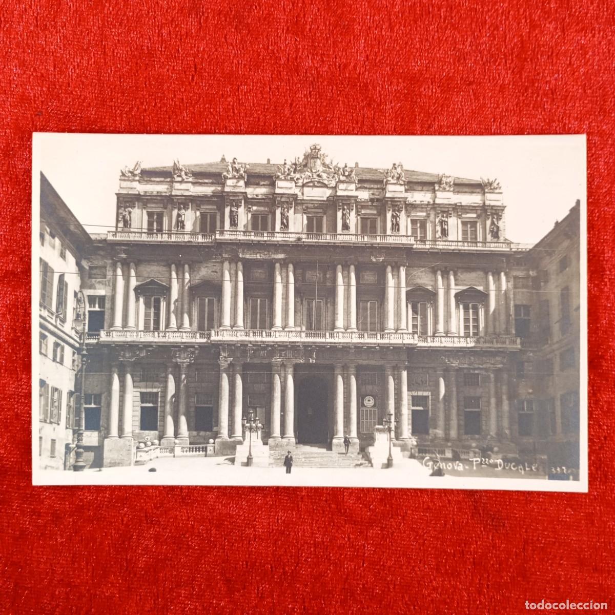 Postales: POSTAL - GENOVA -PALAZZO DUCALE - EDIZIONE ART&Iacute;STICA ELIOS - GENOVA - RAR&Iacute;SIMA / 984