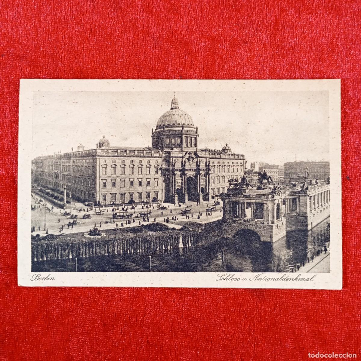 Postales: POSTAL - BERLIN - SCHLOSS U NATIONALDENKMAL - RAR&Iacute;SIMA / 997
