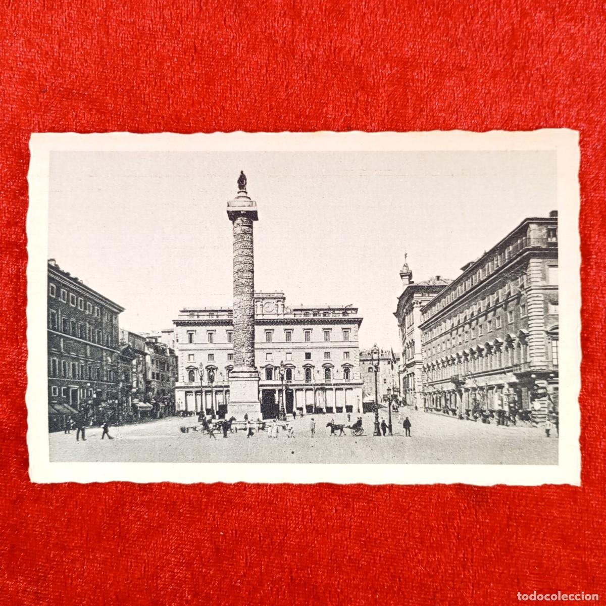 Postales: POSTAL - ROMA - PIAZZA COLONNA - 4587-18 - RAR&Iacute;SIMA / 1004