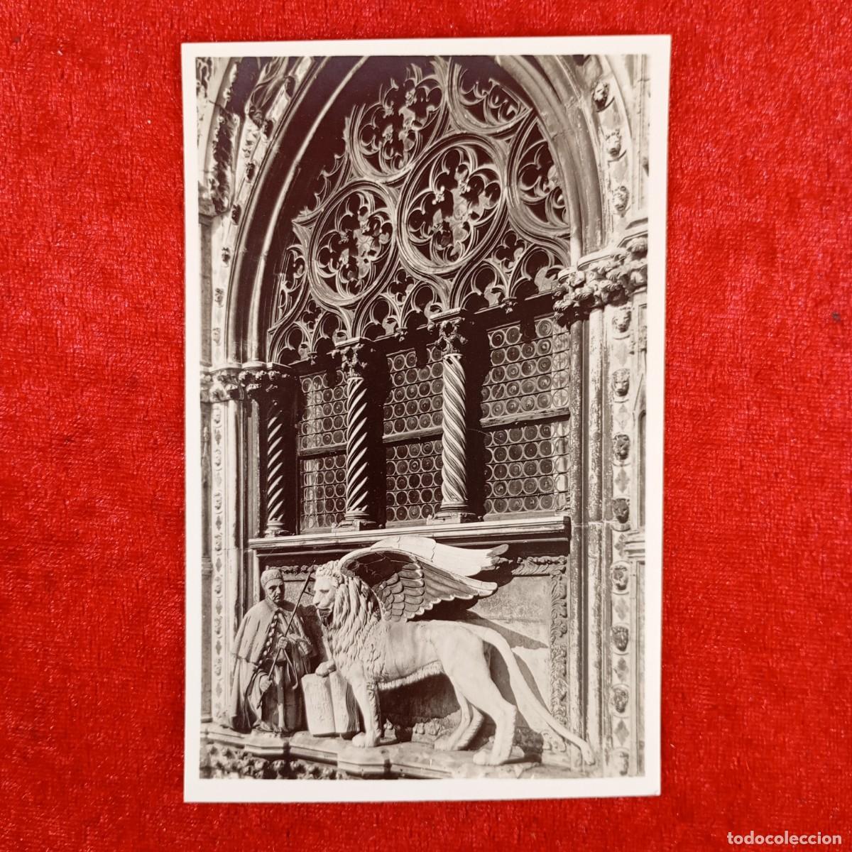 Postales: POSTAL - VENEZIA - PALAZZO DUCALE - 34 - DINESTRONE SOPRASTANTE LA PORTA DELLA - RAR&Iacute;SIMA / 1010