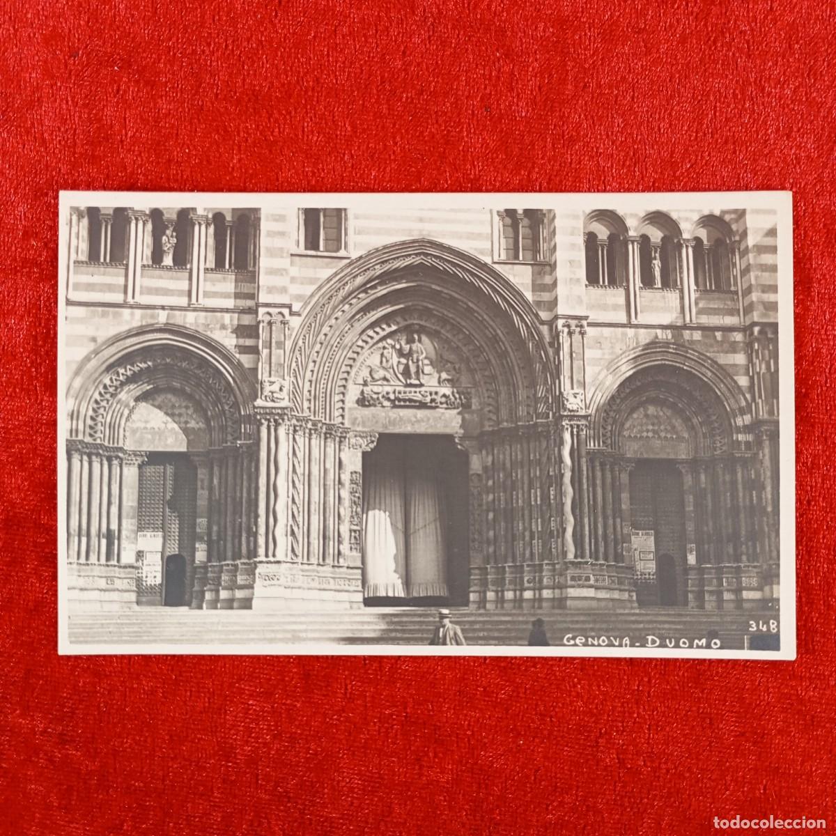 Postales: POSTAL - GENOVA - IL DUOMO - 348 - RAR&Iacute;SIMA / 1011