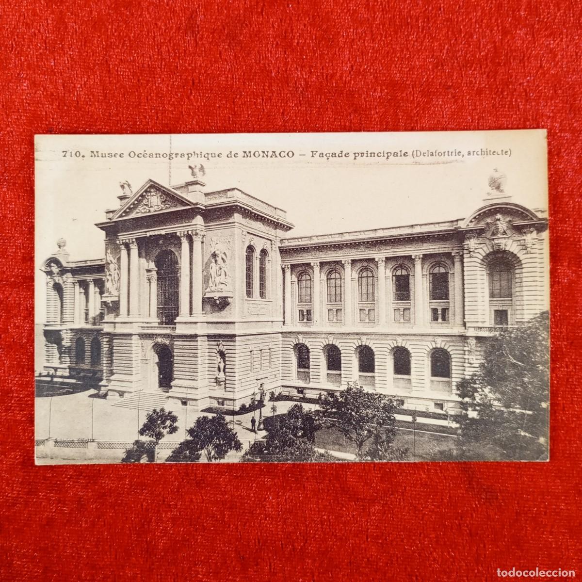 Postales: POSTAL - 710 - MUSEE OC&Eacute;ANOGRAPHIQUE DE MONACO - FA&Ccedil;ADE PRINCIPALE - RAR&Iacute;SIMA / 1015