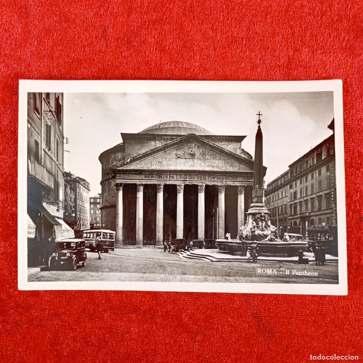 Postales: POSTAL - ROMA - IL PANTHEON - RAR&Iacute;SIMA / 1037