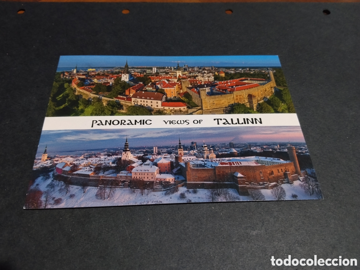 Postales: Postal Tallin Estonia murallas