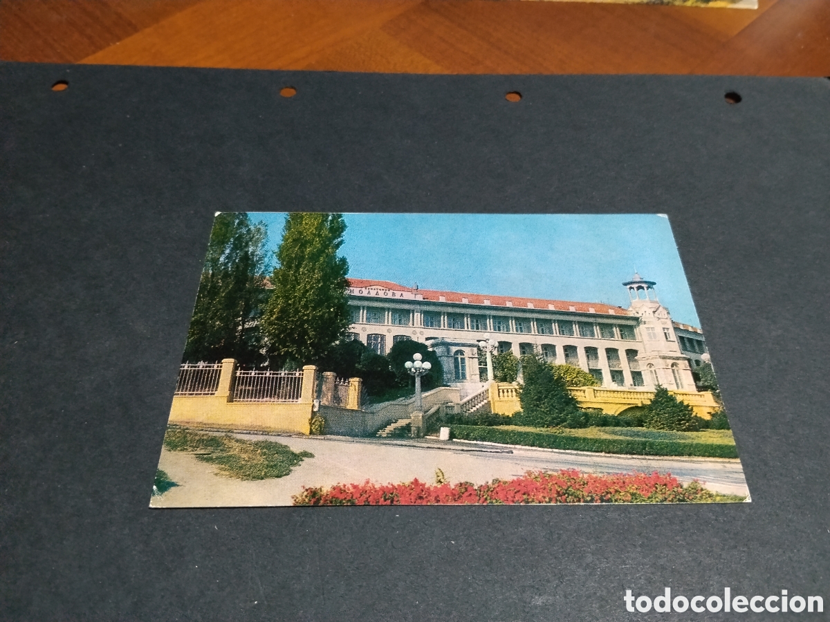 Postales: Postal sanatorio Moldova Mosc&uacute;