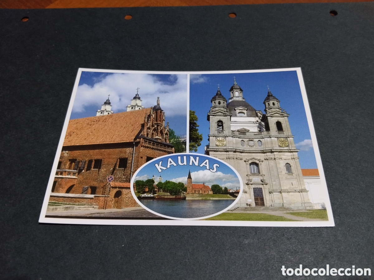 Postales: Postal Kaunas Lituania monasterio