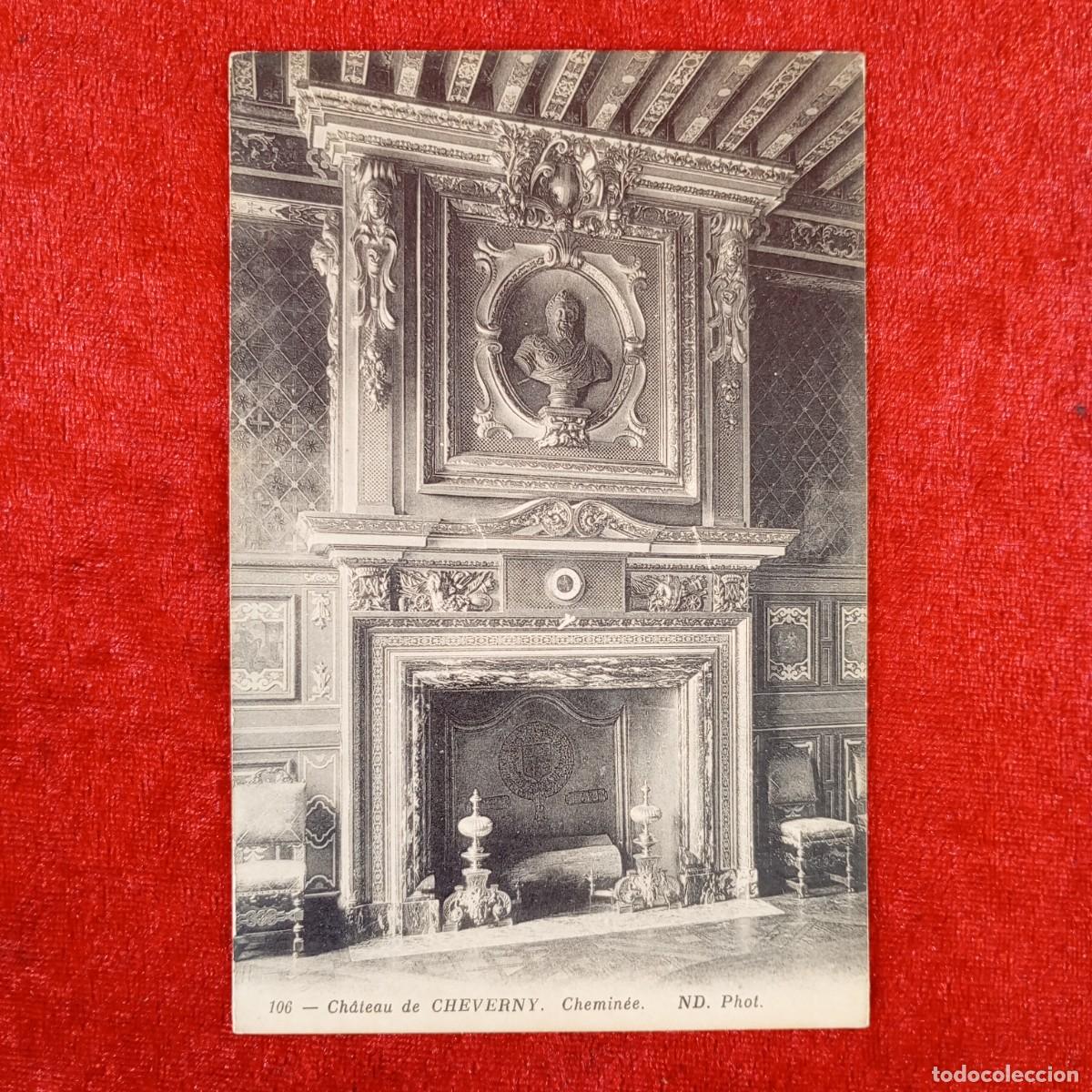 Postales: POSTAL - CH&Acirc;TEAU DE CHEVERNY - CHEMIN&Eacute;E - 106 - ND PHOT - RAR&Iacute;SIMA / 1050
