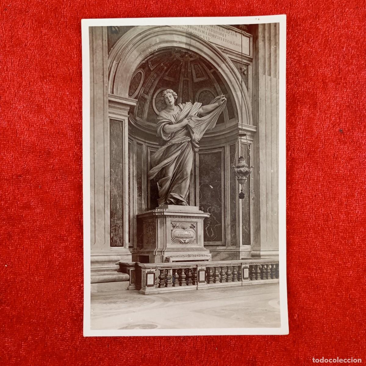 Postales: POSTAL - CITT&Agrave; DEL VATICANO - BASILICA DI S. PIETRO - S. VERONICA - 74833 - RAR&Iacute;SIMA / 1058