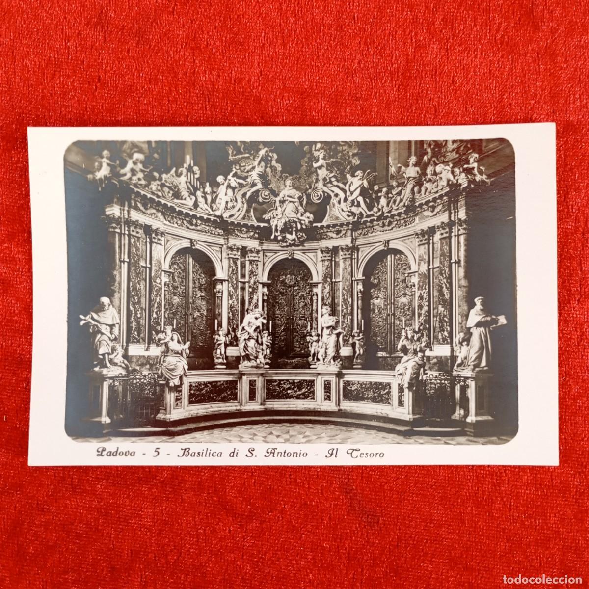 Postales: POSTAL - PADOVA - 5 - BASILICA DI S. ANTONIO - IL TESORO - RAR&Iacute;SIMA / 1060