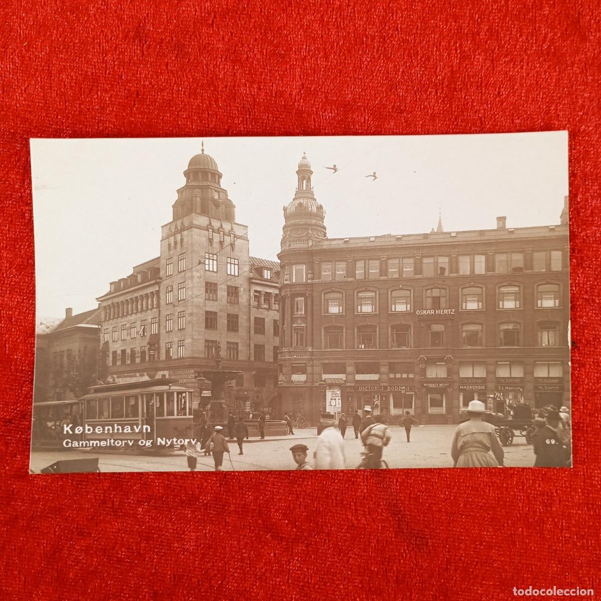 Postales: POSTAL - KOBENHAVN - GAMMELTORV OG NYTORV - S, ALMQUIST - RAR&Iacute;SIMA / 1061
