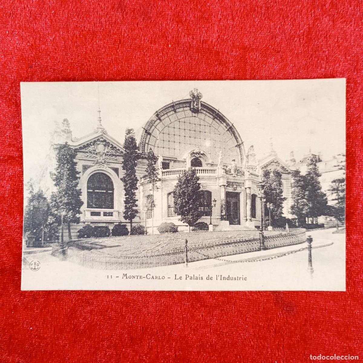 Postales: POSTAL - MONTE-CARLO - LE PALAIS DE L'INDUSTRIE - 11 - RAR&Iacute;SIMA / 1064