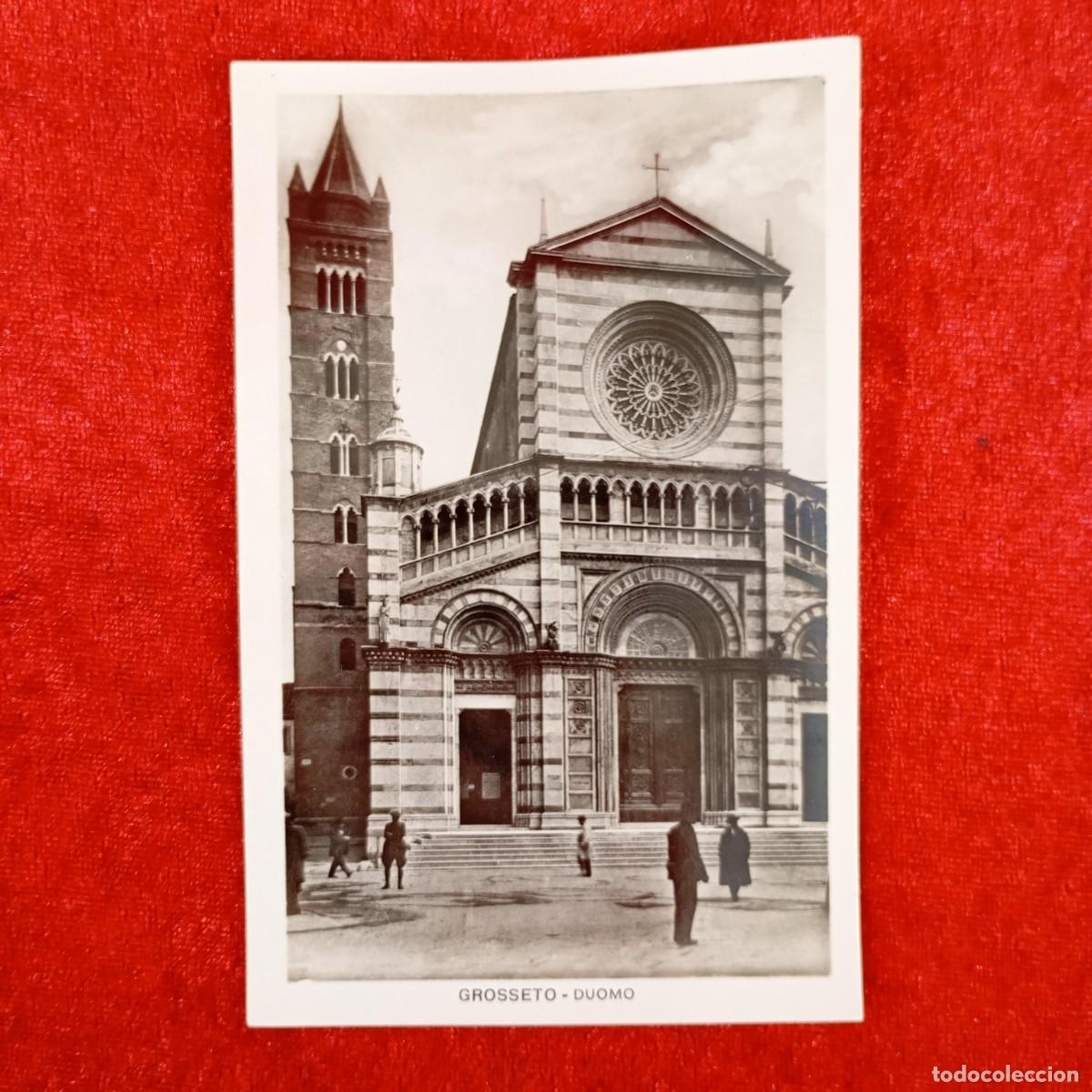 Postales: POSTAL - GROSSETO - DUOMO - SIGNORELLI - 22050 - RAR&Iacute;SIMA / 1075