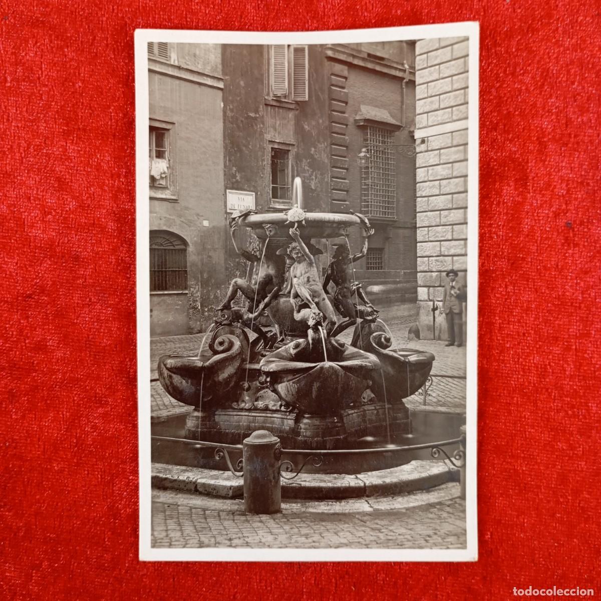 Postales: POSTAL - ROMA - FONTANA DELLE TARTARUGHE - 61322 - RAR&Iacute;SIMA / 1079