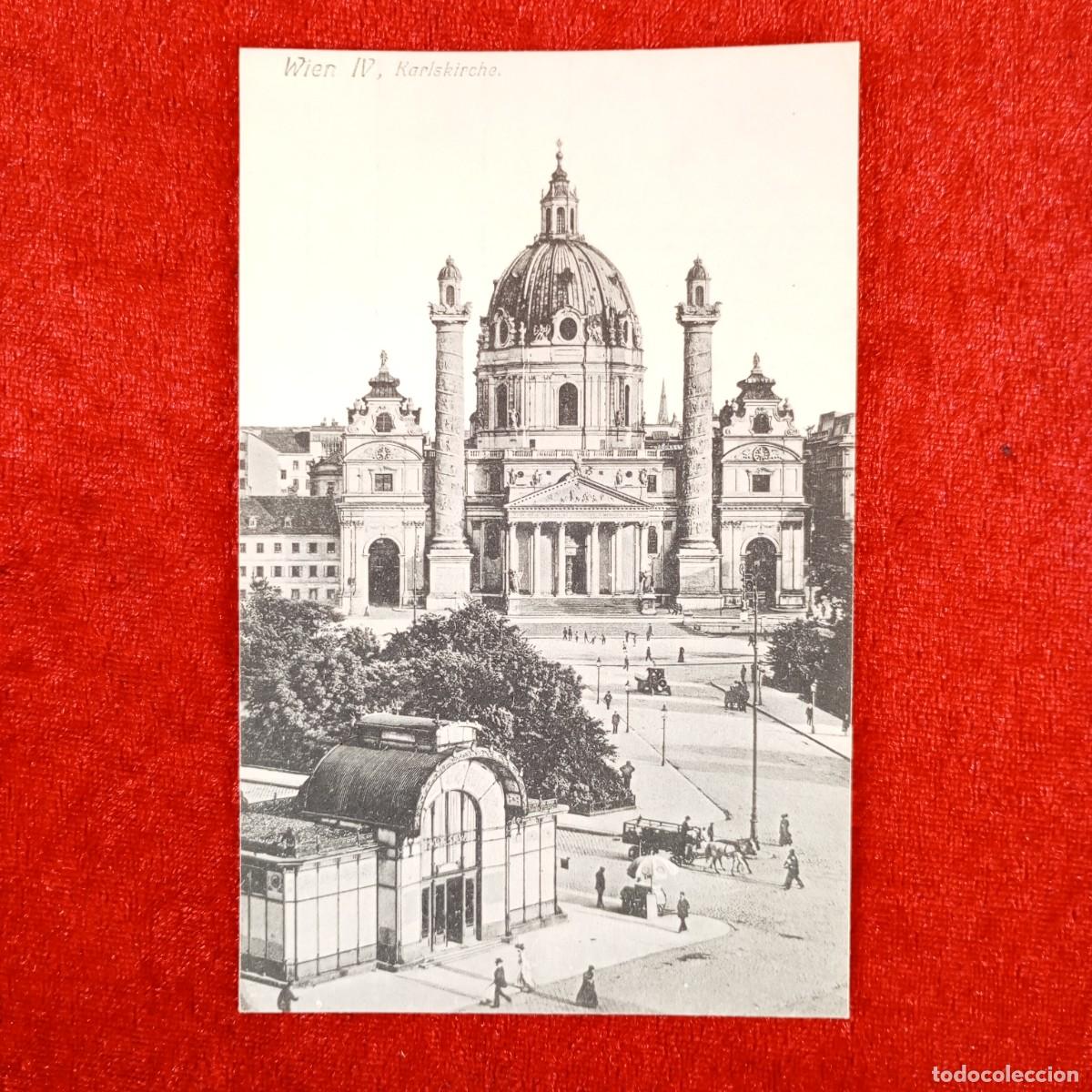 Postales: POSTAL - WIEN IV - KARLSKIRCHE - 15440 - 1922 - RAR&Iacute;SIMA / 1098