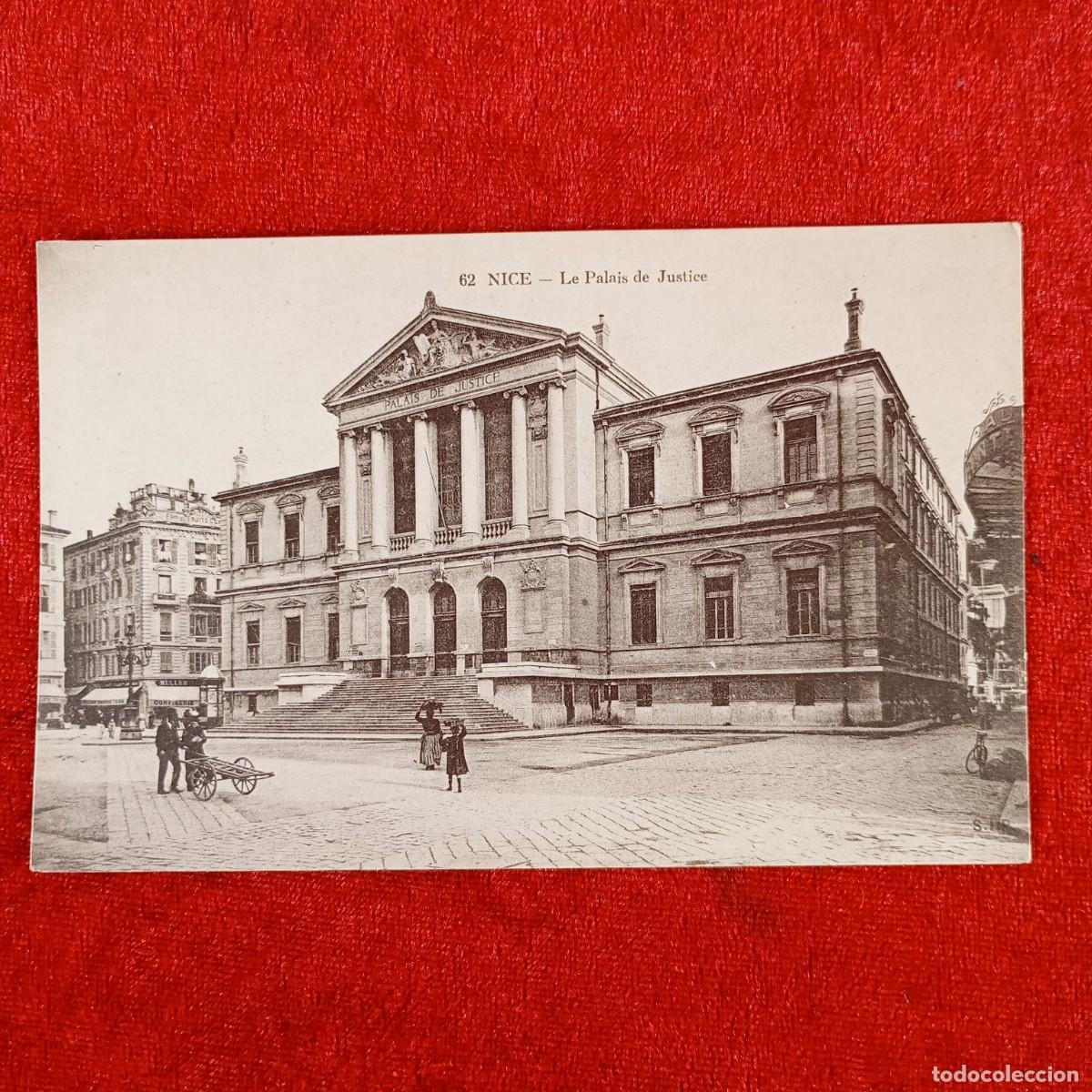 Postales: POSTAL - NICE - LE PALAIS DE JUSTICE - 62 - RAR&Iacute;SIMA / 1119