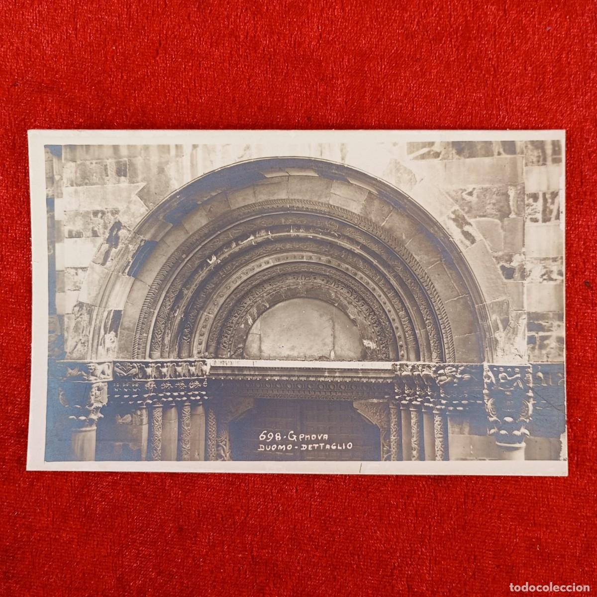 Postales: POSTAL - GENOVA - DUOMO - DETTAGLIO - 698 - ELIOS - RAR&Iacute;SIMA / 1127