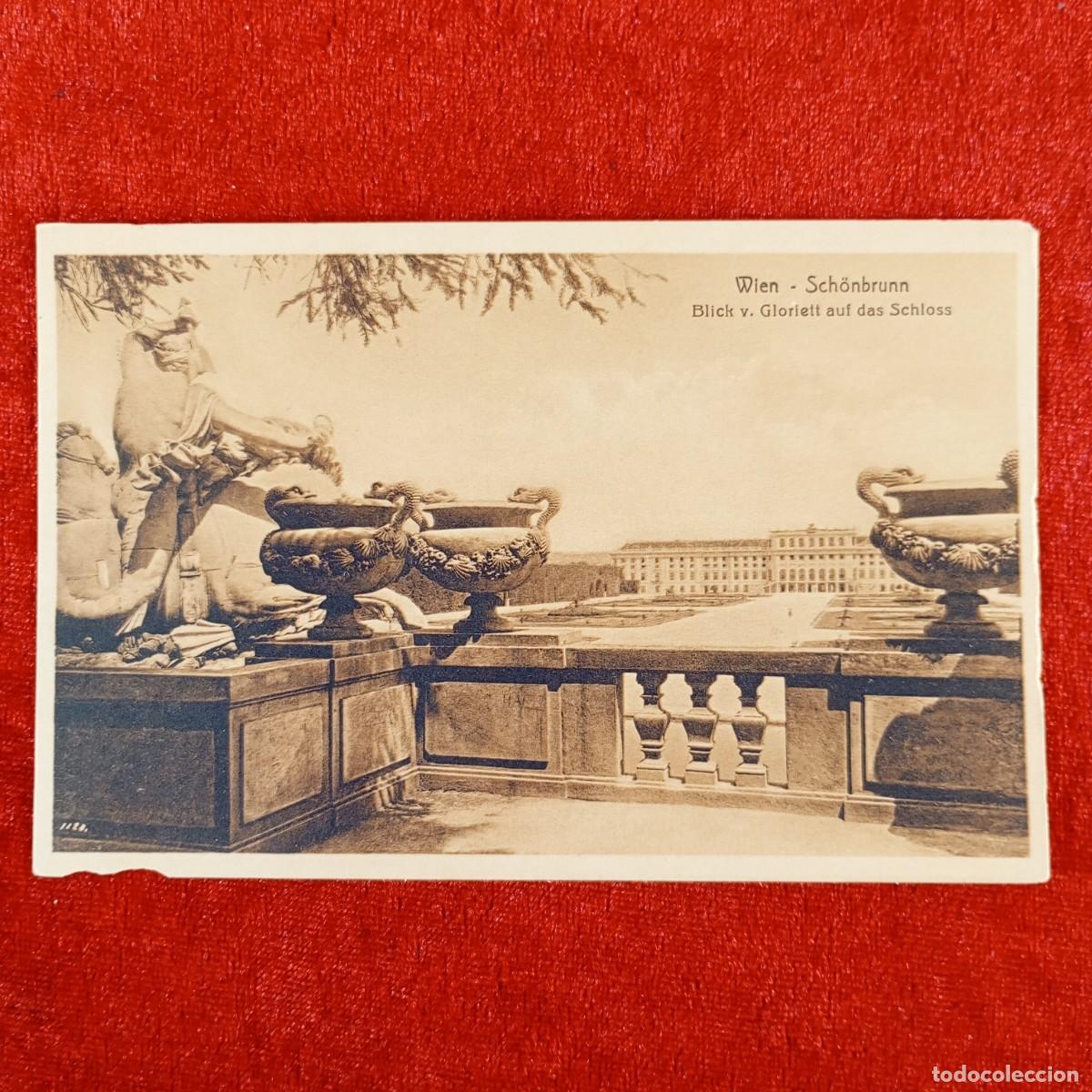 Postales: POSTAL - WIEN - SCH&Ouml;NBRUNN - BLICK V. GLORIETT AUF DAS SCHLOSS - W.D.W.I. - 2123 - RAR&Iacute;SIMA / 1130