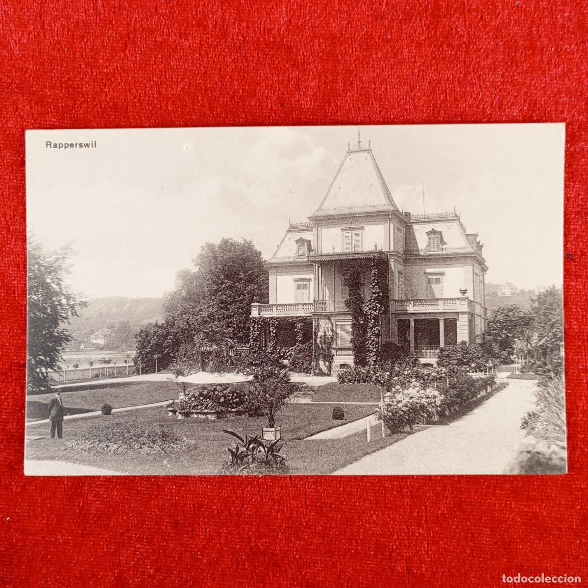 Postales: POSTAL - RAPPERSWILL - VERLAG F. DOBLINGER-MARTI - OBERHOFEN U. GUNTEN - RAR&Iacute;SIMA / 1133
