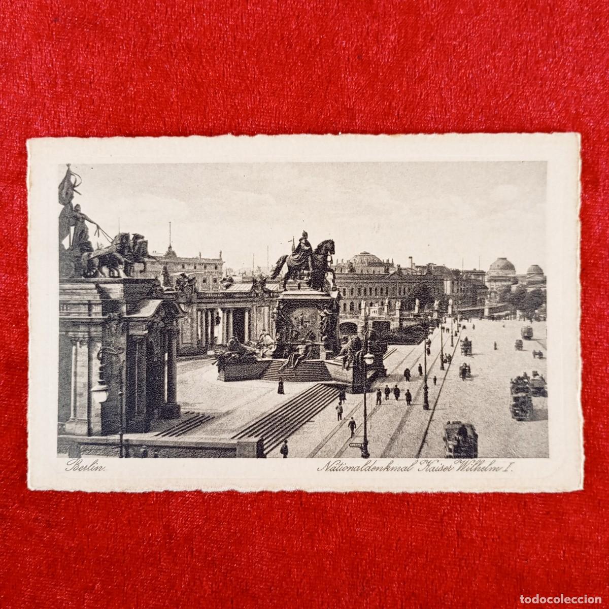 Postales: POSTAL - BERLIN - NATIONALDENKMAL KAISER WILHELM I. - SERIE B&Uuml;TTEN NR. 95 - RAR&Iacute;SIMA / 1137