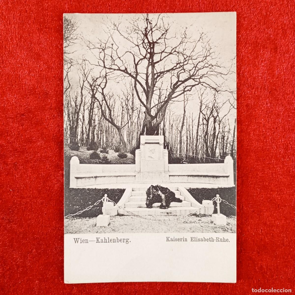 Postales: POSTAL - WIEN-KAHLENBERG - KAISERIN ELISABETH-RUHE - RAR&Iacute;SIMA / 1138