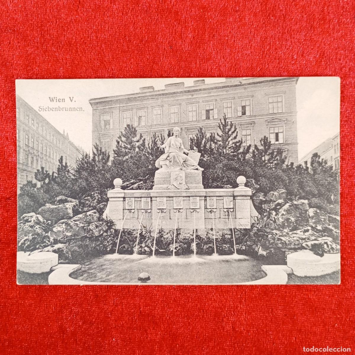 Postales: POSTAL - WIEN V - SIEBENBRUNNEN - B.K.W.I. 442 - RAR&Iacute;SIMA / 1142