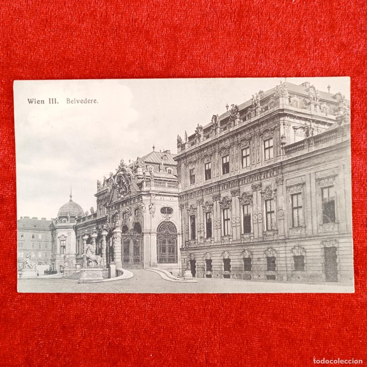 Postales: POSTAL - WIEN III - BELVEDERE - B.K.W.I. 122 - RAR&Iacute;SIMA / 1152
