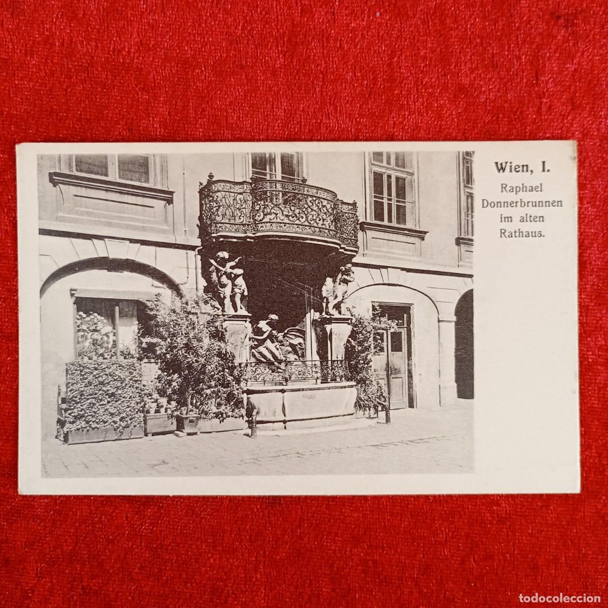 Postales: POSTAL - WIEN I - RAPHAEL DONNERBRUNNEN IM ALTEN RATHAUS - BKWI 327N - RAR&Iacute;SIMA / 1168