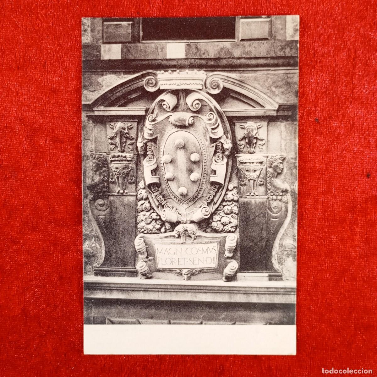 Postales: POSTAL - FIRENZE - STEMMA MEDIECEO - PALAZZO RAMIREZ DE MONTALVO - 65019 - RAR&Iacute;SIMA / 1170