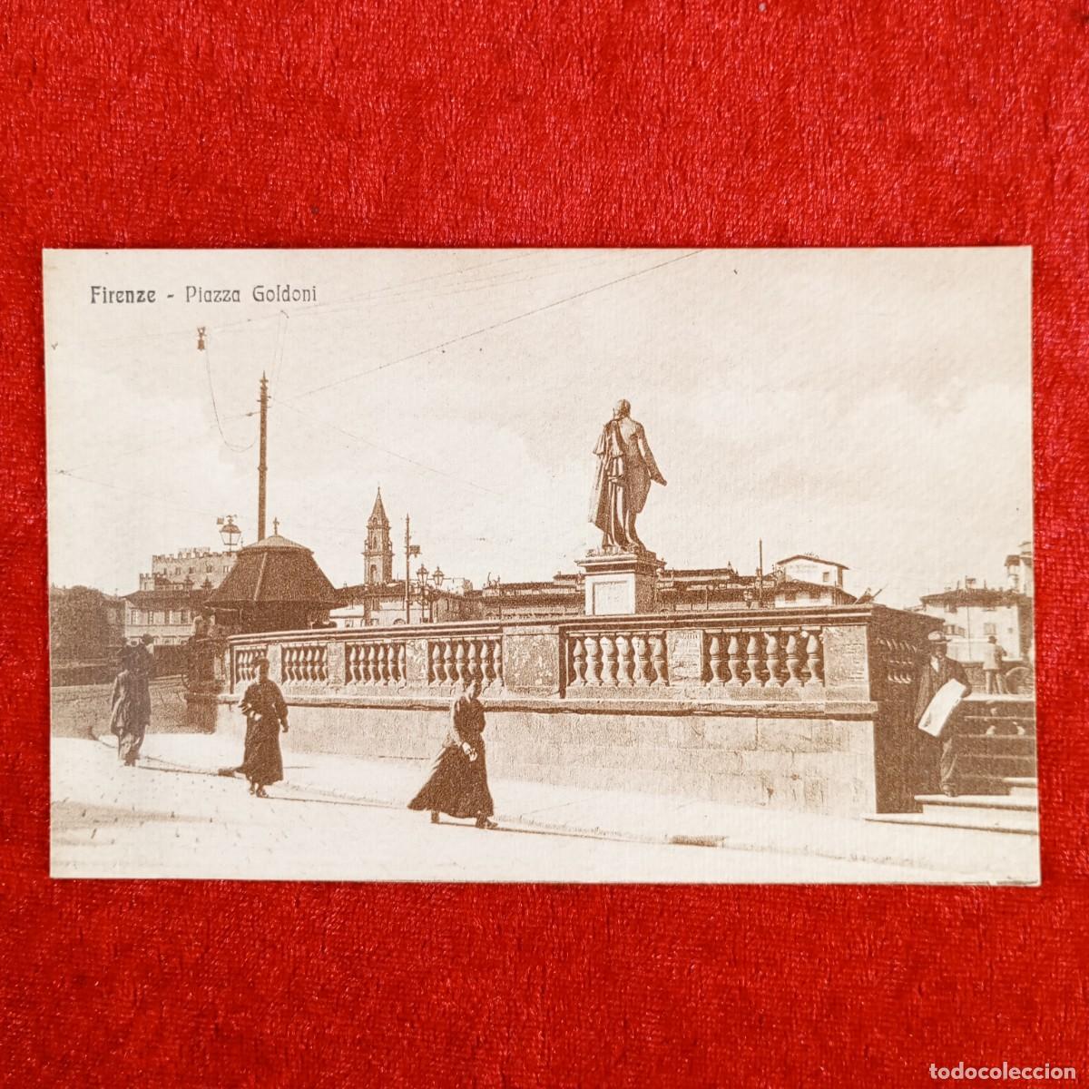 Postales: POSTAL - FIRENZE - PIAZZA GOLDONI - 45650 - RAR&Iacute;SIMA / 1174