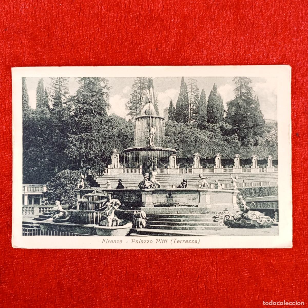 Postales: POSTAL - FIRENZE - PALAZZO PITTI (TERRAZZA) - 5667 - RAR&Iacute;SIMA / 1179