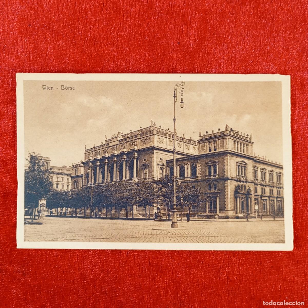 Postales: POSTAL - WIEN - B&Ouml;RSE - W.D.W.I. 2121 - RAR&Iacute;SIMA / 1194