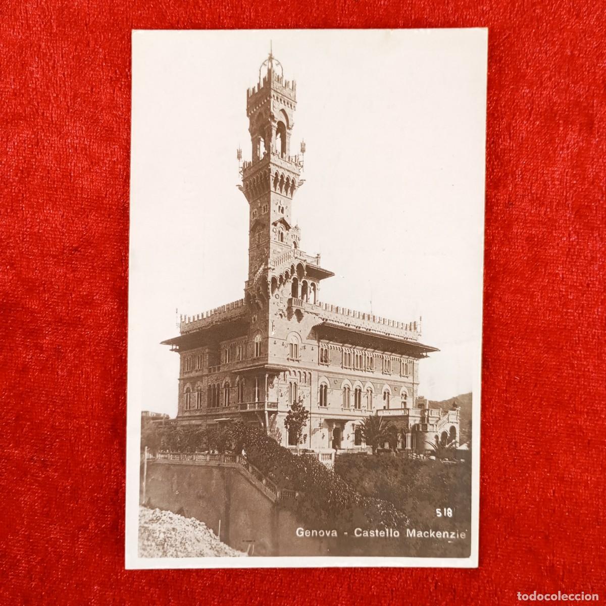 Postales: POSTAL - GENOVA - CASTELLO MACKENZIE - 518 - RAR&Iacute;SIMA / 1202