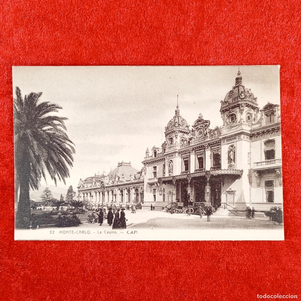 Postales: POSTAL - MONTE-CARLO - LE CASINO - CAP. - 52 - RAR&Iacute;SIMA / 1205