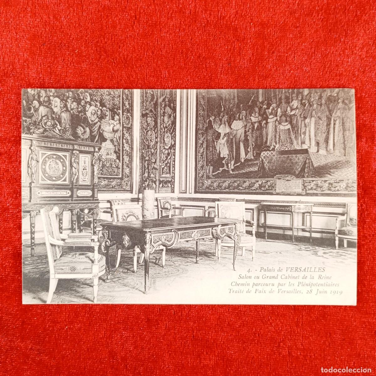 Postales: POSTAL - PALAIS DE VERSAILLES - SALON OU GRAND CABINET DE LA REINE - 4 - 1919 - RAR&Iacute;SIMA / 1239
