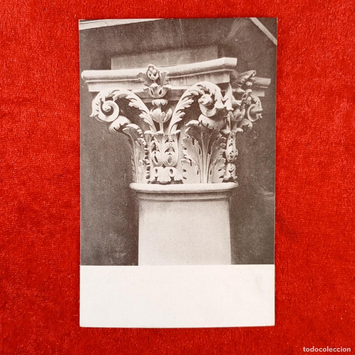 Postales: POSTAL - FIRENZE - CAPITELLO NEL CORTILE DEL PALAZZO GONDI - G. DA SANGALLO - 448 - RAR&Iacute;SIMA / 1240