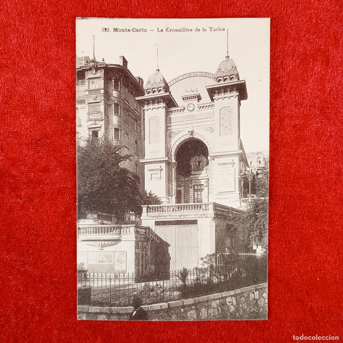 Postales: POSTAL - MONTE-CARLO - LA CR&Eacute;MAILL&Egrave;RE DE LA TURBIE - 393 - RAR&Iacute;SIMA / 1242