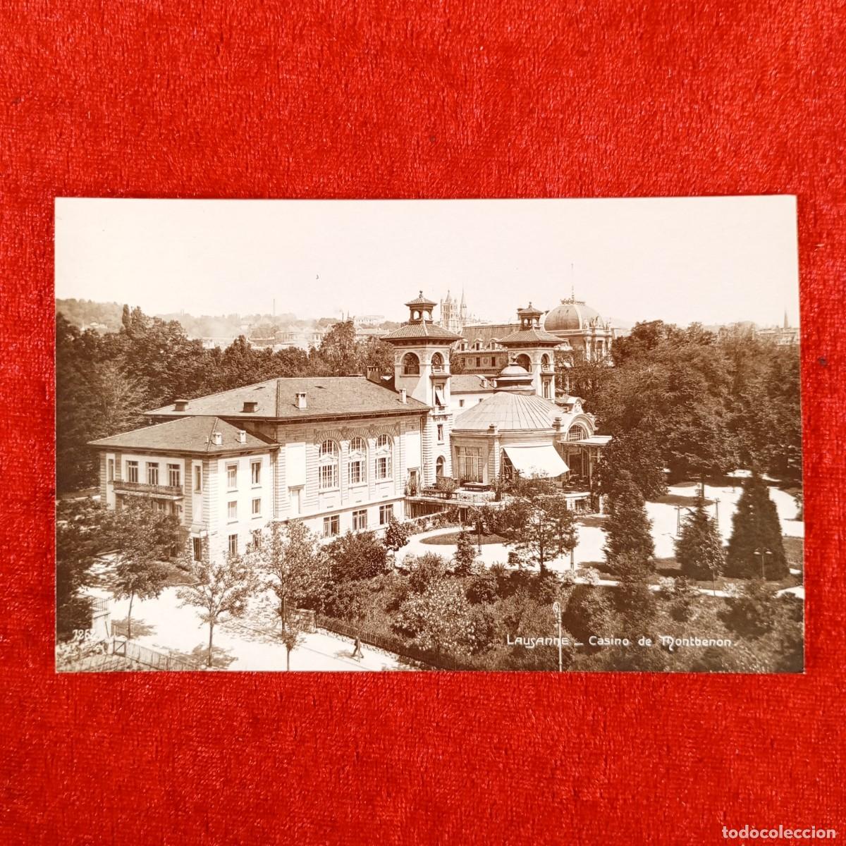 Postales: POSTAL - LAUSANNE - CASINO DE MONTBENON - EDITION ART - RAR&Iacute;SIMA / 1245