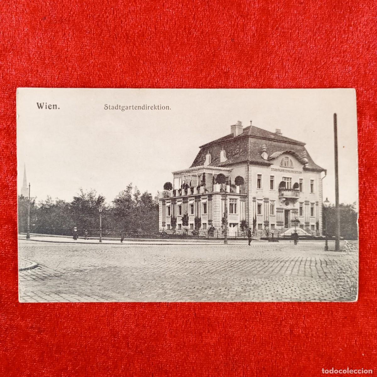 Postales: POSTAL - WIEN - STADTGARTENDIREKTION - B.K.W.I. 287 - RAR&Iacute;SIMA / 1257