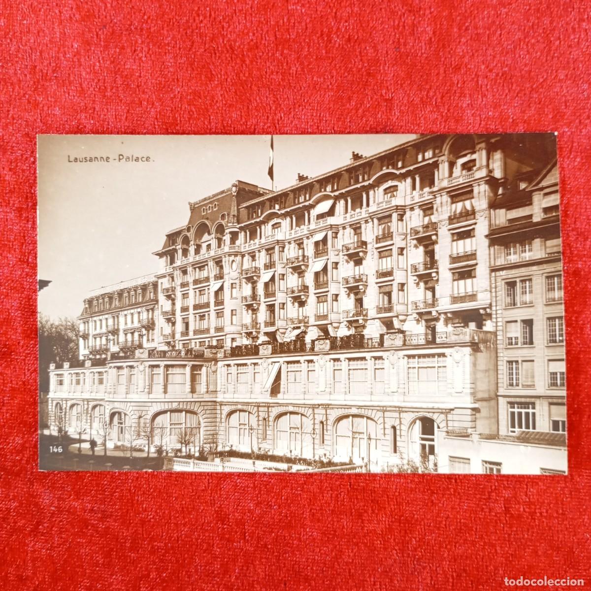 Postales: POSTAL - LAUSANNE - PALACE - EDITION ART - RAR&Iacute;SIMA / 1258