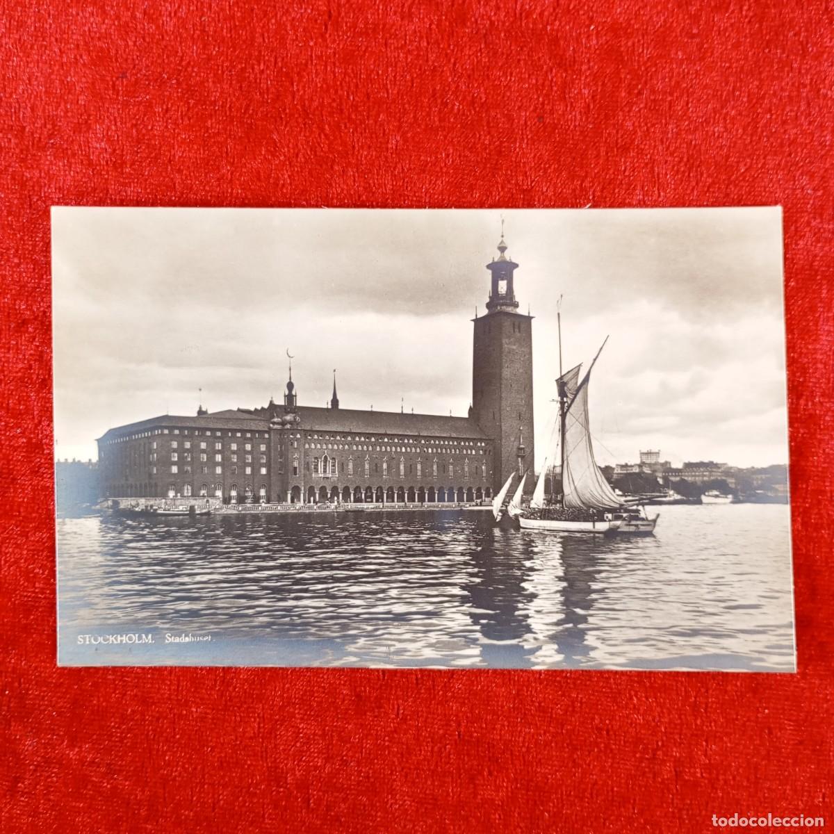 Postales: POSTAL - STOCKHOLM - STADSHUSET - 6001/477 - RAR&Iacute;SIMA / 1268