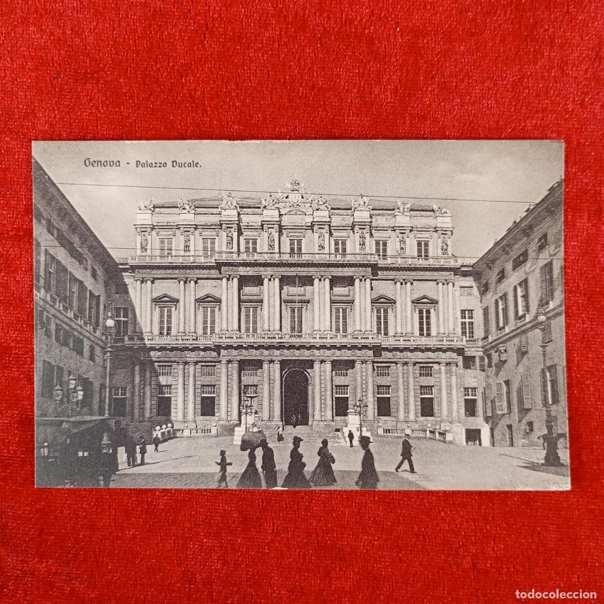 Postales: POSTAL - GENOVA - PALAZZO DUCALE - 8557 - RAR&Iacute;SIMA / 1288