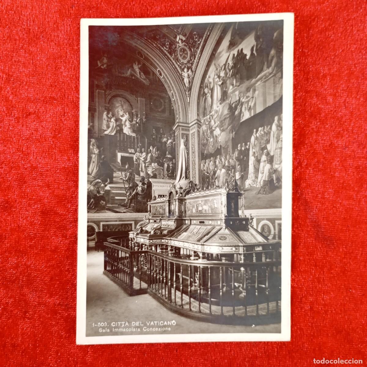 Postales: POSTAL - CITT&Agrave; DEL VATICANO - SALA IMMACOLATA CONCEZIONE - 1-503 - RAR&Iacute;SIMA / 1303