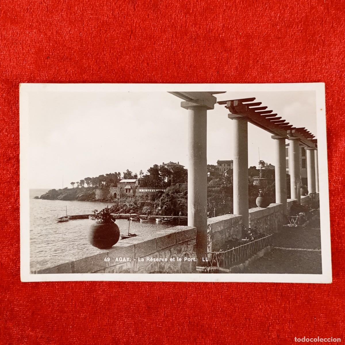 Postales: POSTAL - AGAY - LA R&Eacute;SERVE ET LE PORT - LL. - 49 - RAR&Iacute;SIMA / 1309