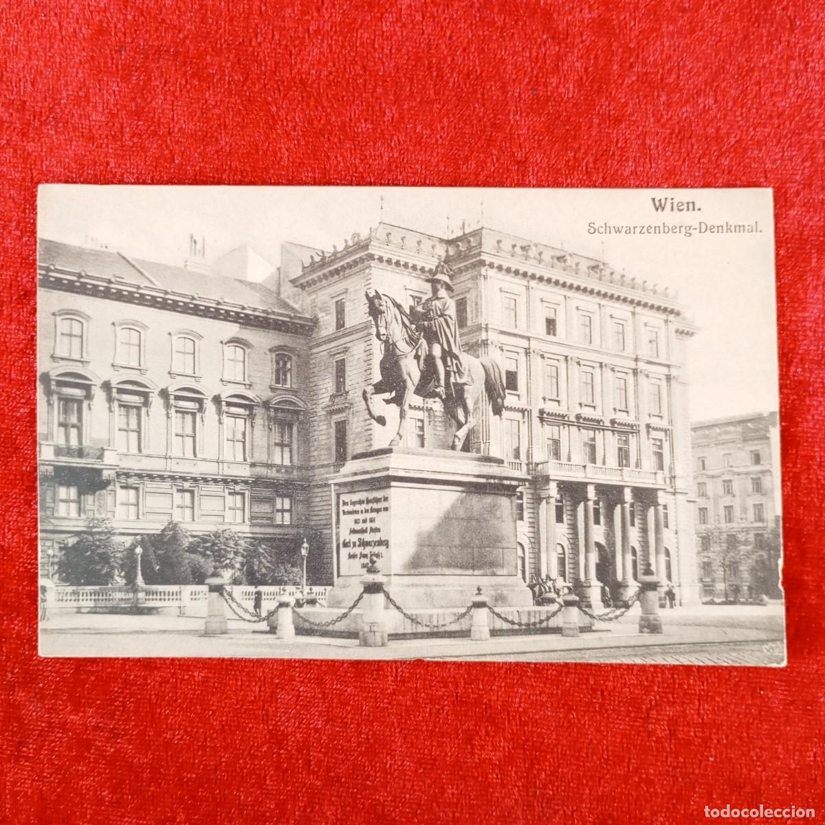 Postales: POSTAL - WIEN - SCHWARZENBERG-DENKMAL - 912 - RAR&Iacute;SIMA / 1319