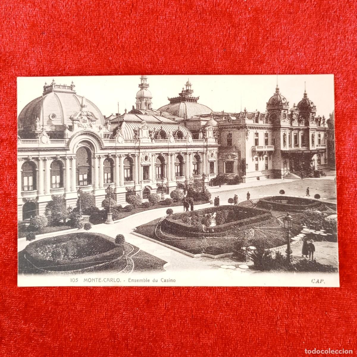 Postales: POSTAL - MONTE-CARLO - ENSEMBLE DU CASINO - 105 - RAR&Iacute;SIMA / 1324