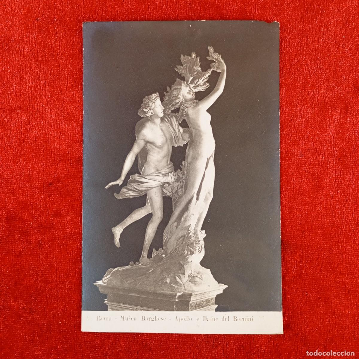 Postales: POSTAL - ROMA - MUSEO BORGHESE - APOLLO E DAFNE DEL BERNINI - RAR&Iacute;SIMA / 1326