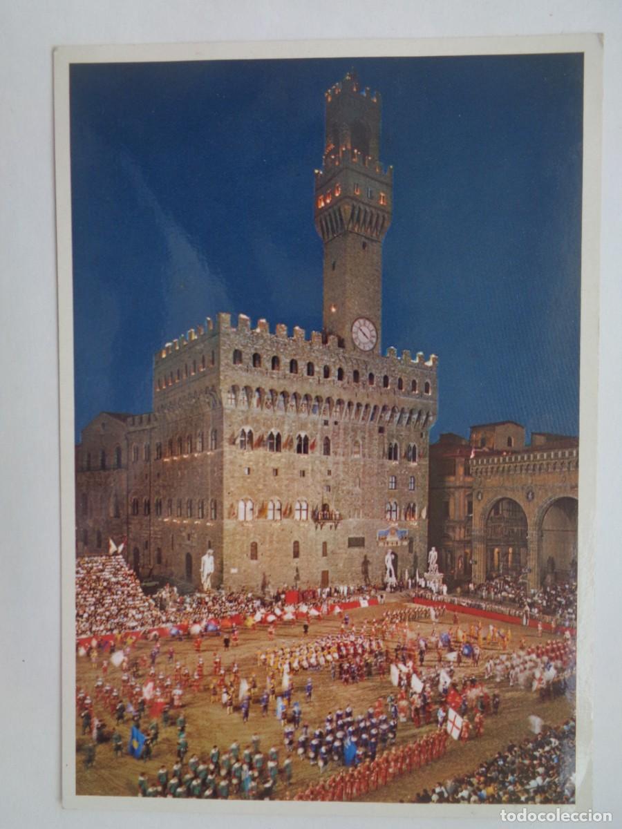 Postcards: POSTAL DE FLORENCIA ( ITALIA ): PLAZA DE LA SE&Ntilde;ORIA .